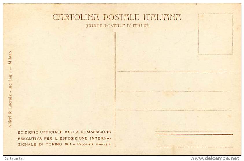 TORINO - ESPOSIZIONE INTERNAZIONALE 1911. IL PALAZZO DELL'AMERICA LATINA. CARTOLINA PRIMI '900 - Mostre, Esposizioni