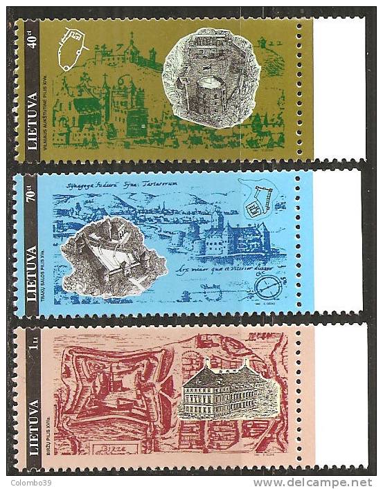 Lituania 1994/95 Nuovo** - Mi. 568/70; 593/96 - Lituania