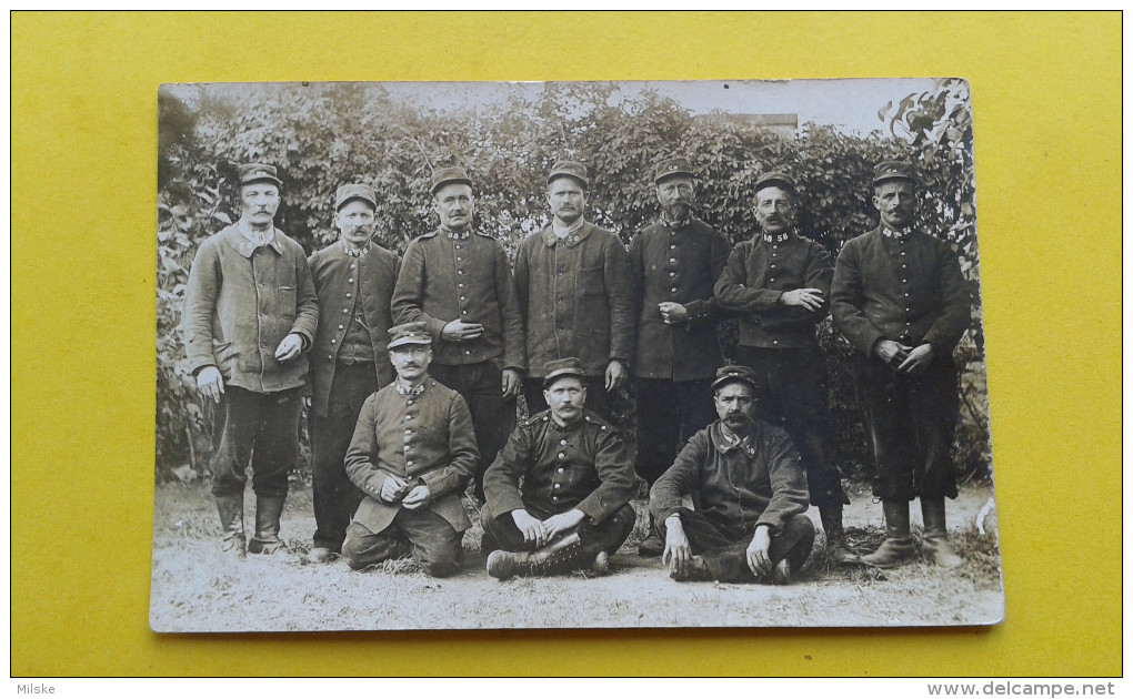 95. Carte Photo Arthies Regiment D´infanterie - ARTHIES 58e Territorial / A Identifier. - Arthies