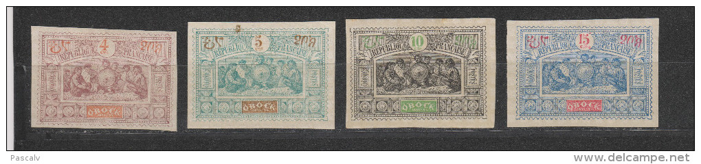Yvert 49 - 50 - 51 - 52 * Neuf Avec Charnière - Unused Stamps