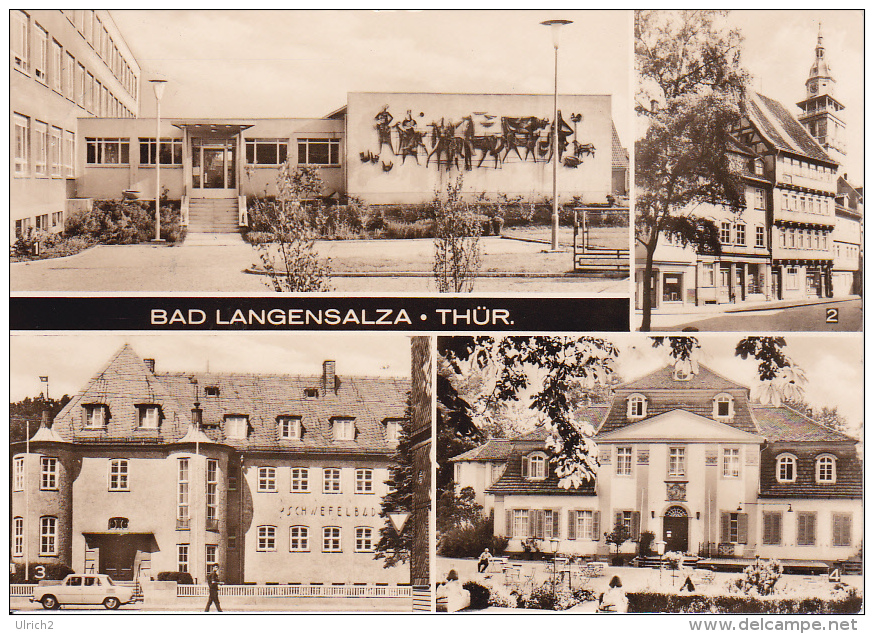 AK Bad Langensalza - Mehrbildkarte - 1970 (17596) - Bad Langensalza