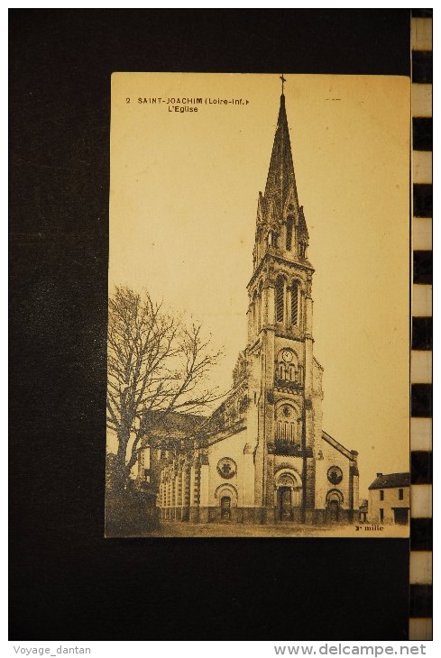 CPA, 44,  SAINT JOACHIM - L´ EGLISE , 2 - Saint-Joachim