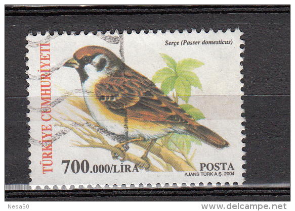 Turkije 2004 Mi Nr 3388 Vogel, Bird - Oblitérés