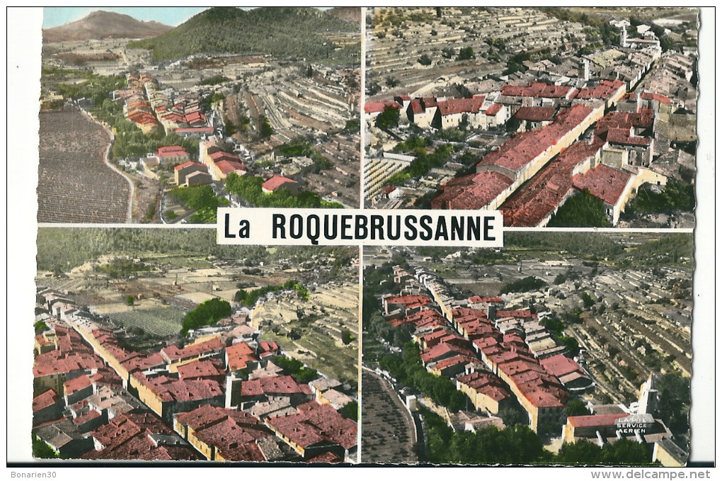 CPSM 83 LA ROQUEBRUSSANNE  JOLIES MULTIVUES - La Roquebrussanne