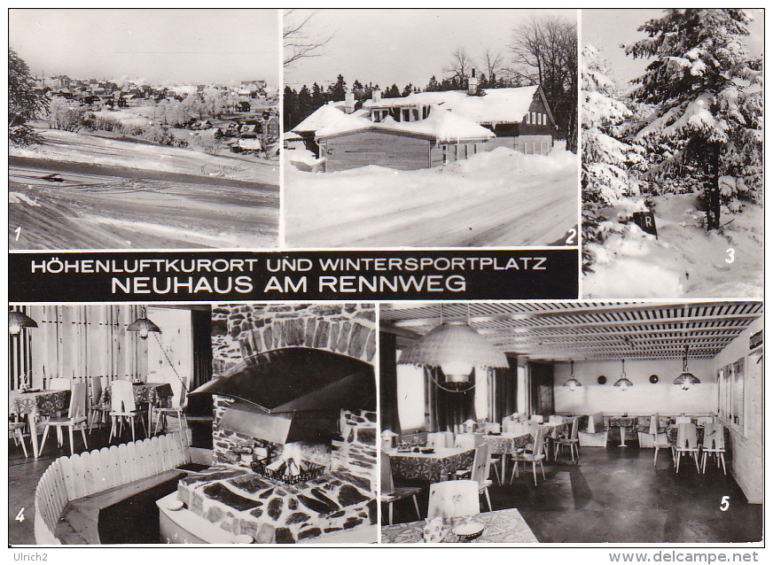 AK Höhenluftkurort Und Wintersportplatz Neuhaus Am Rennweg - Mehrbildkarte (17606) - Neuhaus