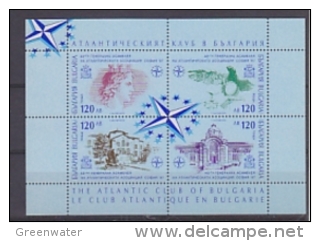 Bulgaria 1997 Nato / Otan M/s ** Mnh (24141D) - OTAN