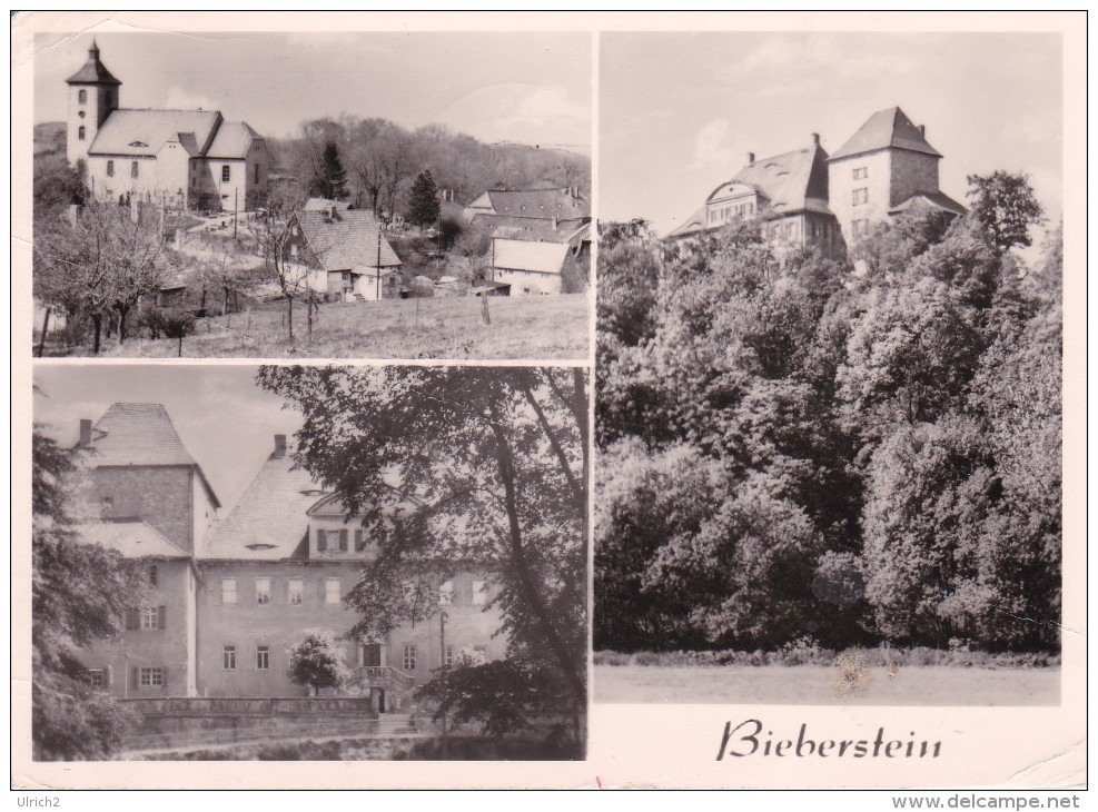 AK Bieberstein - Mehrbildkarte  (17610) - Reinsberg (Sachsen)