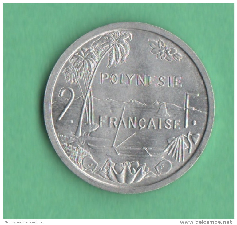 Polinesia Francese 2 Francs 1965 - Polynésie Française