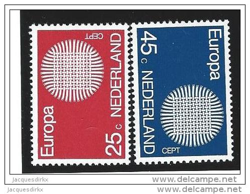 Nederland  ....  NVPH  ....    971/972      ....   **  ....  Postfris .... MNH ....  Postfrisch .... Neuf ** - Ongebruikt