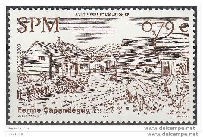 Saint-Pierre & Miquelon 2003 Yvert 792 Neuf **La Ferme De Capandéguy - Unused Stamps