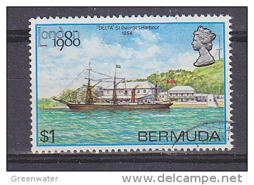 Bermuda 1980 London 1980 / Sailing Ship 1v Used  (24158) - Bermuda