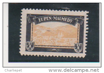 German Germany Mourning Labels Lost Colonies Territories Eupen Malmedy Issued In 1920 By Sigmund Hartig MNG - Mariana Islands