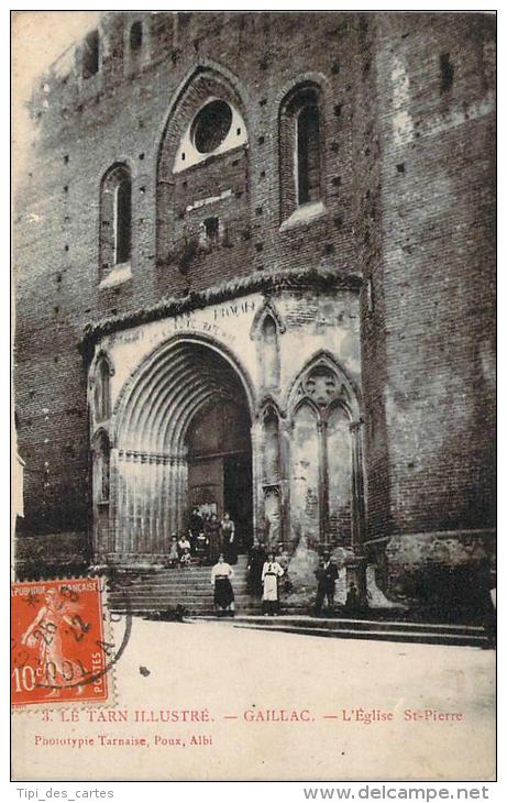 81 - Gaillac - L'Eglise St-Pierre - Gaillac