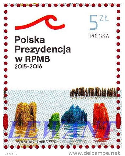 2015.07.01. Polish Presidency Of The Council Of Baltic Sea States - MNH - Neufs