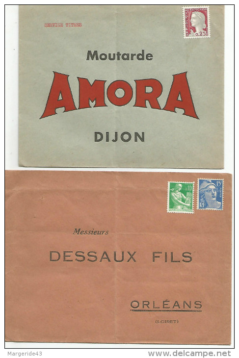 LOT DE 6 ENVELOPPES REPONSES, ANCETRES DES PAP REPONSES. - Other & Unclassified