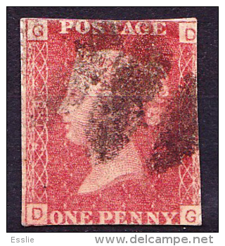 Great Britain GB - Queen Victoria - 1 One Penny Red - On Piece / Fragment - Sin Clasificación