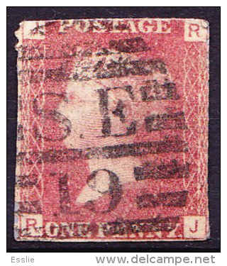 Great Britain GB - Queen Victoria - 1 One Penny Red - On Piece / Fragment - Sin Clasificación