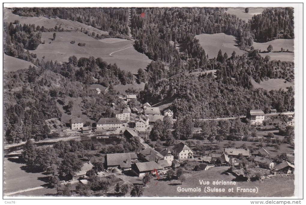 Goumois (Suisse Et France) Vue Aérienne CPSM - Goumois