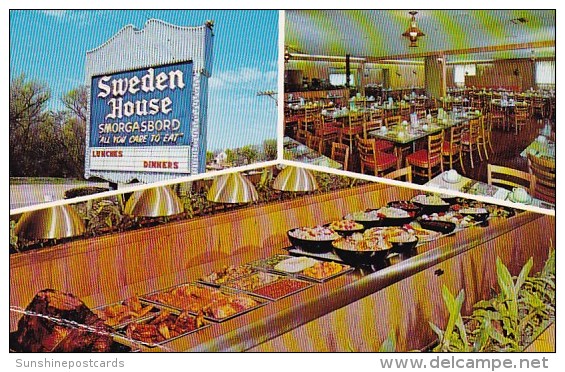 Sweden House Smorgasbord Elgin Illinois 1903 - Naperville