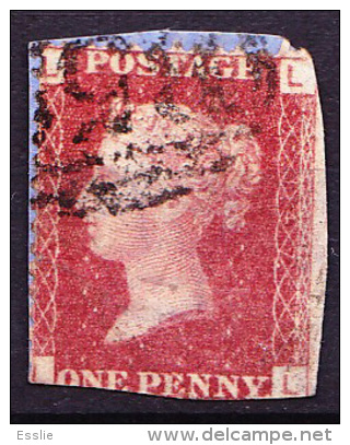 Great Britain GB - Queen Victoria - 1 One Penny Red - On Piece / Fragment - Usati