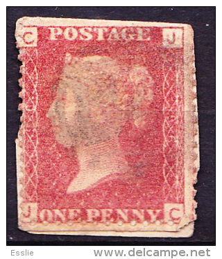 Great Britain GB - Queen Victoria - 1 One Penny Red - On Piece / Fragment - Non Classificati