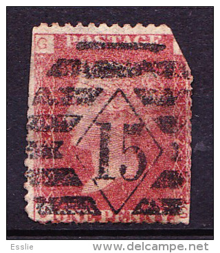 Great Britain GB - Queen Victoria - 1 One Penny Red - On Piece / Fragment - Non Classés