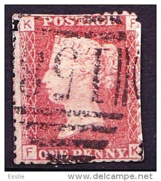 Great Britain GB - Queen Victoria - 1 One Penny Red - On Piece / Fragment - Non Classés