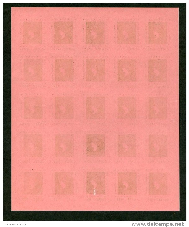 Cuba. La Habana. *Expo. Filatélica Internacional CUPEX 1955* Lote 4 Hojas 167x203 Mms. - Franking Labels