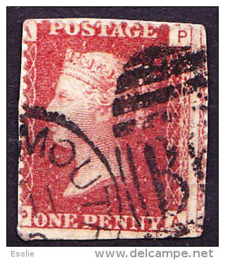 Great Britain GB - Queen Victoria - 1 One Penny Red - On Piece / Fragment - Ohne Zuordnung