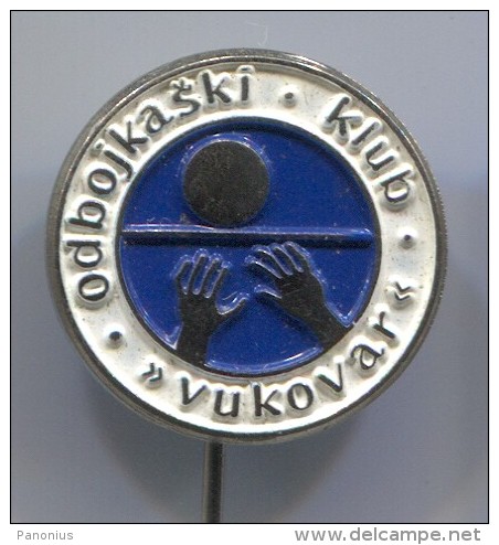 VOLLEYBALL - Club VUKOVAR, Croatia, Vintage Pin, Badge - Volleyball