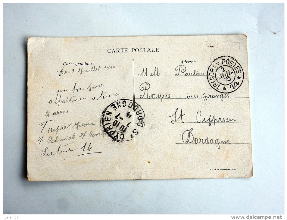 Carte Postale Ancienne : TOP BRONNEN : Eau Minérale Naturelle De Table, Salle D' étiquettage, Prop. F. Hoebeke, 1915 - Brakel