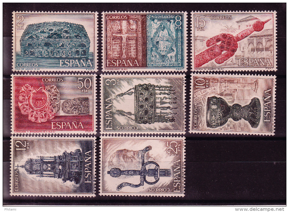 ESPAGNE Y&T BL 25/6 ** MNH + TIMBRES DES BLOCS **, PLIS D' IMPRESSION SUR BL 25. (E144) - Blocs & Feuillets