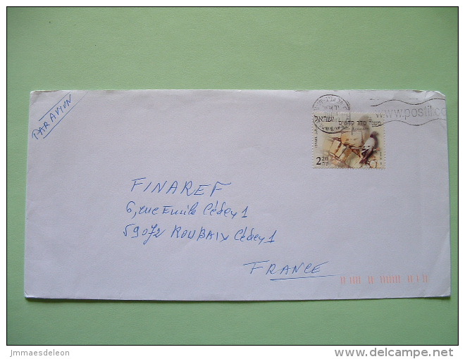 Israel 2007 Cover To France - Dove - Lettres & Documents