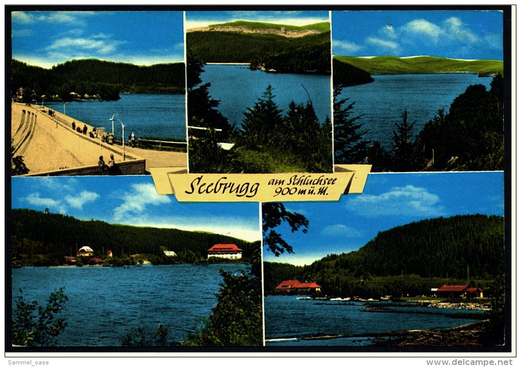 Seebrugg Am Schluchsee  -  Mehrbild-Ansichtskarte  Ca. 1987   (4961) - Schluchsee