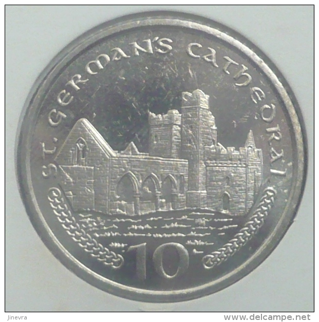 ISLE OF MAN 10 PENCE 2001 PICK 1039 UNC - Autres – Europe