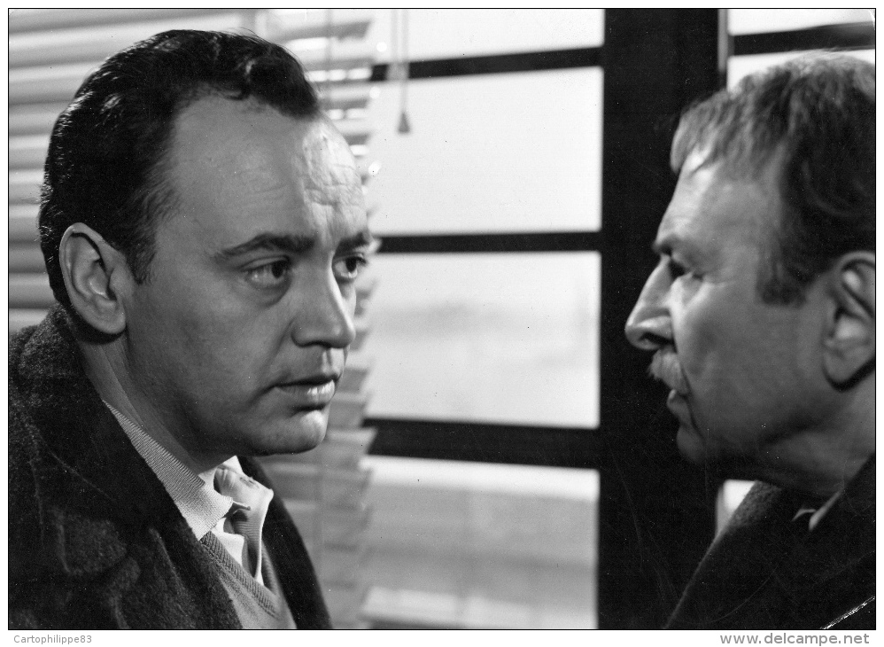 3 PHOTOS DU FILM " VU DU PONT" DE 1962 AVEC RAYMOND PELLEGRIN -  JEAN SOREL - CAROL LAWRENCE - Photographs