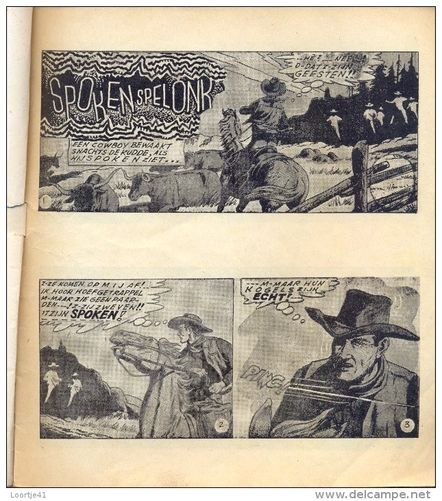 Strips - De Onbekende Stille - Western - Cowboy - Uitgave A.T.H - Teeuwen Rotterdam - N° 48 - Otros & Sin Clasificación