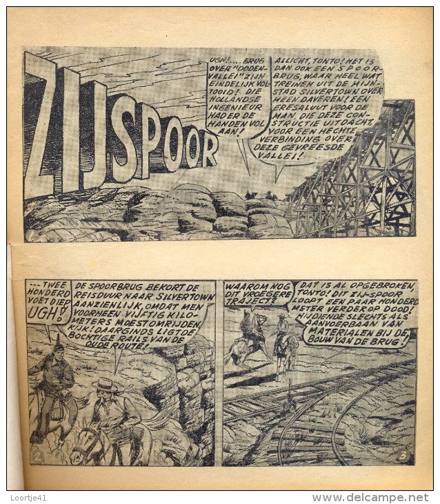 Strips - De Onbekende Stille - Western - Cowboy - Uitgave A.T.H - Teeuwen Rotterdam - N° 45 - Autres & Non Classés