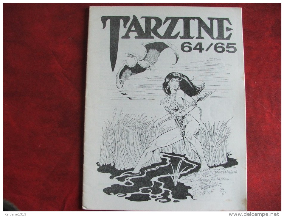 TARZINE N°64/65 Revue En Anglais De 1988 Tarzan John Carter Edgar Rice Burroughs - Autres & Non Classés