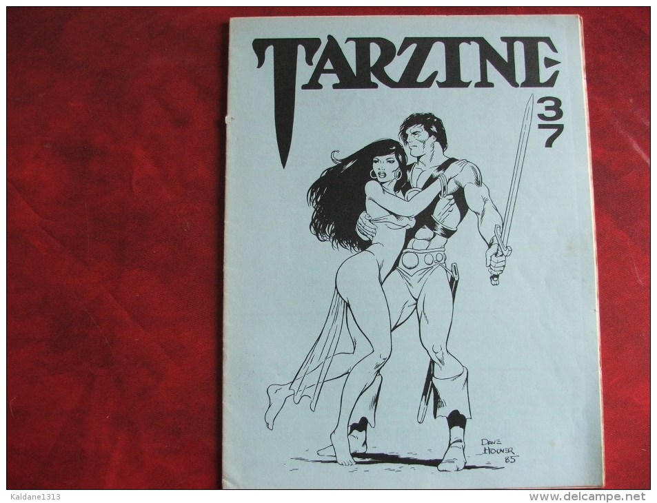 TARZINE N°37 Revue En Anglais De 1985 Tarzan John Carter Edgar Rice Burroughs - Autres & Non Classés