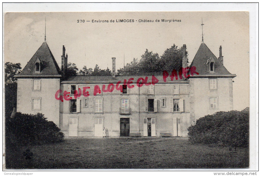 87 - PANAZOL - CHATEAU DE MORPIENAS - Panazol