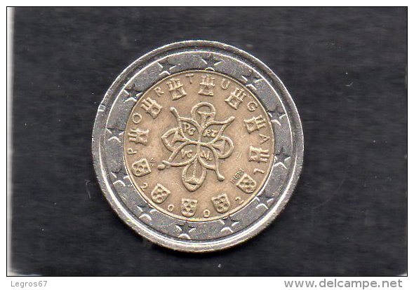 PIECE DE 2 EURO PORTUGAL 2002 - TYPE A - Portugal