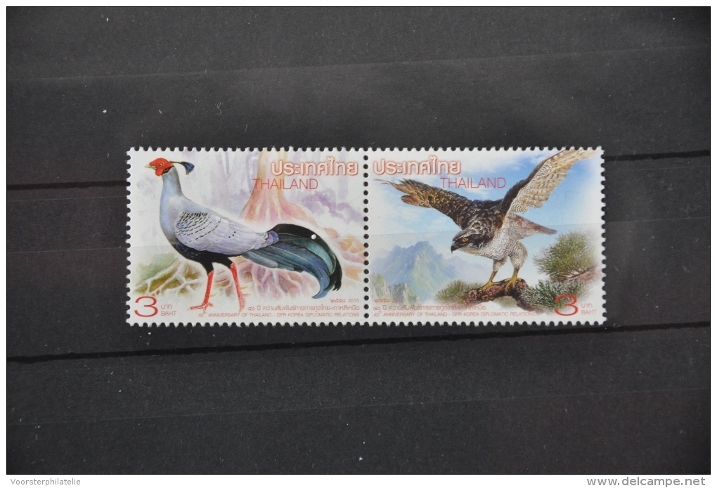 I 151 ++ THAILAND 2015 BIRDS VOGELS OISEAUX MNH ** - Andere & Zonder Classificatie