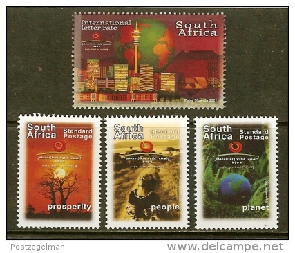 SOUTH AFRICA, 2002, Mint Never Hinged Stamp(s), JHB World Summit, Nr(s) 1440-1443  #6764 - Unused Stamps