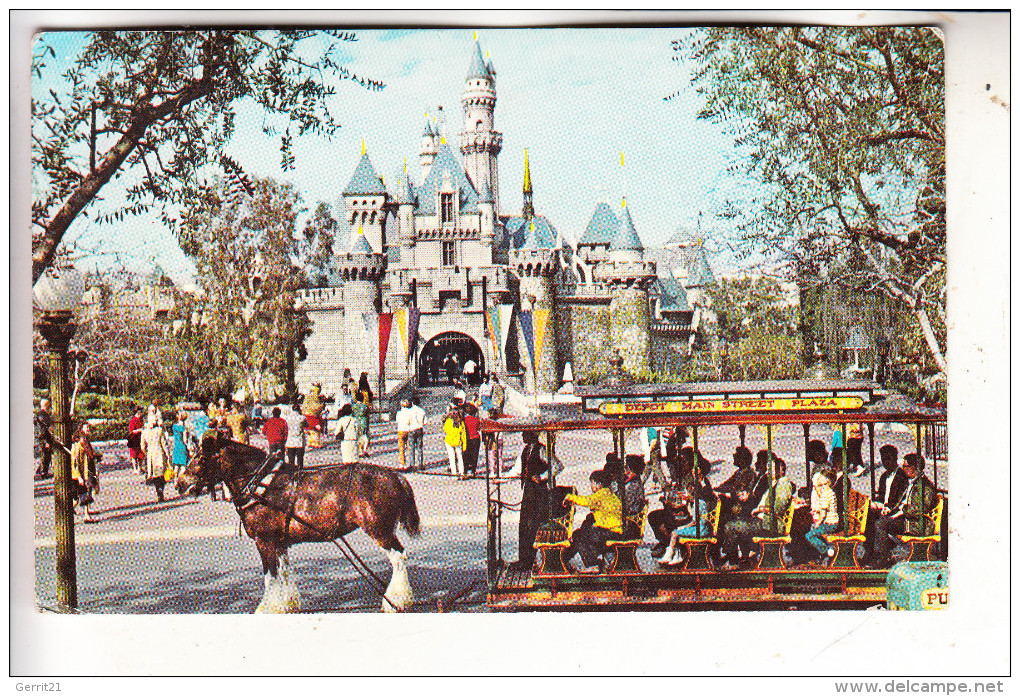 DISNEY - DISNEYLAND - Fantasyland, Sleeping Beauty Castle, 1972 - Disneyland