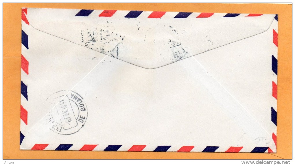 Lisbon To Boloma 1941 Portugal Air Mail Cover - Lettres & Documents