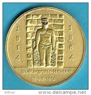 2304 Vz Numismatica Tienen EGMP - Kz St Margriete-Houtem 1914-1984 - Fichas De Municipios