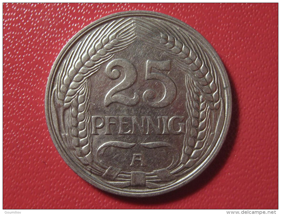 Allemagne - 25 Pfennig 1909 A 0503 - 25 Pfennig