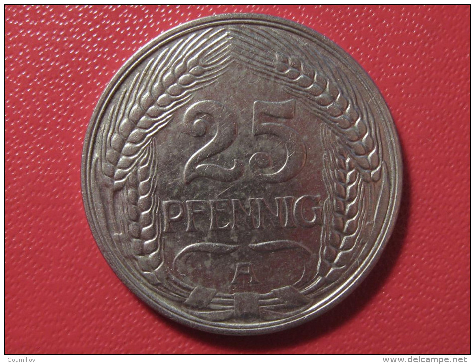 Allemagne - 25 Pfennig 1910 A 0514 - 25 Pfennig