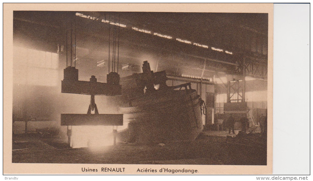 57-hagondange-usines Renault-acieries - Hagondange